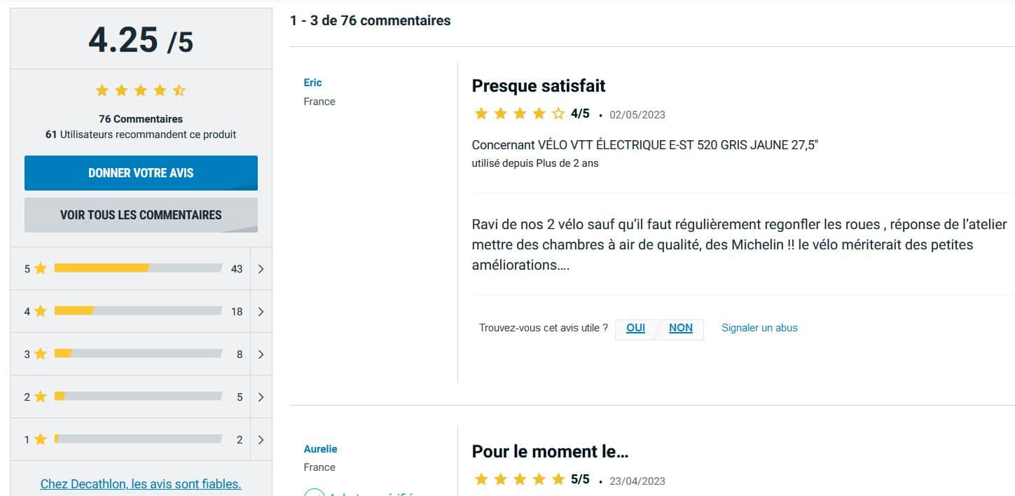 avis-e-st-520 Avis Décathlon E-st 520