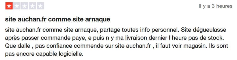 avis-negatif-auchan Avis négatif Auchan