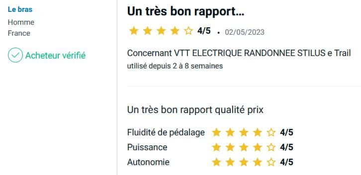 avis-positif-stilus-e-trail Avis positif stilus e trail